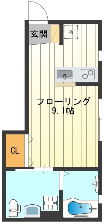 apartment藤 間取り図