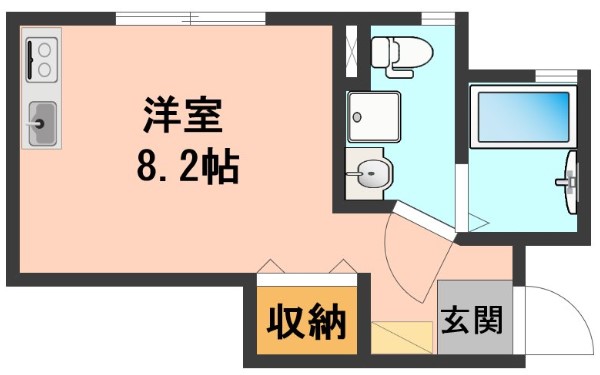 apartment藤 間取り図