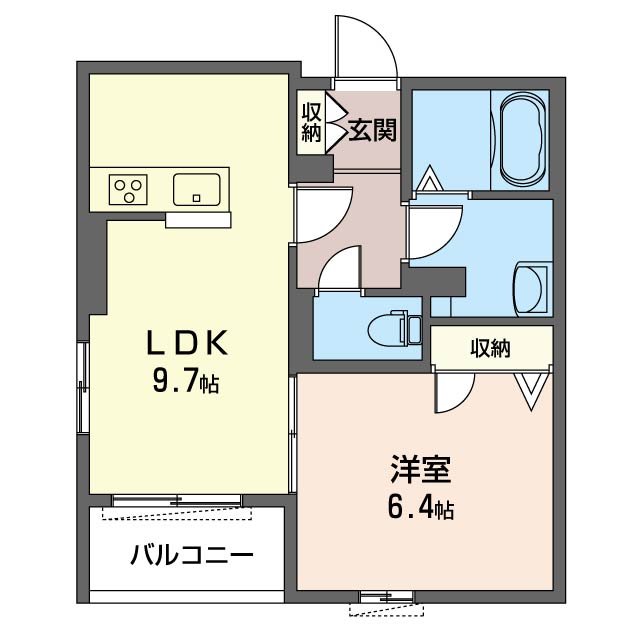 アルテ浅川 間取り図