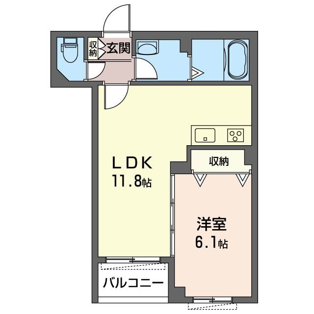 アルテ浅川 間取り図