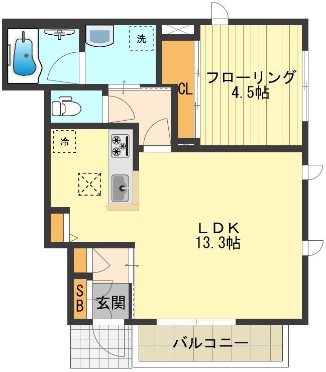 Casa Sereno 間取り図