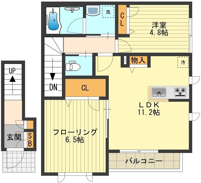 Casa Sereno 間取り図