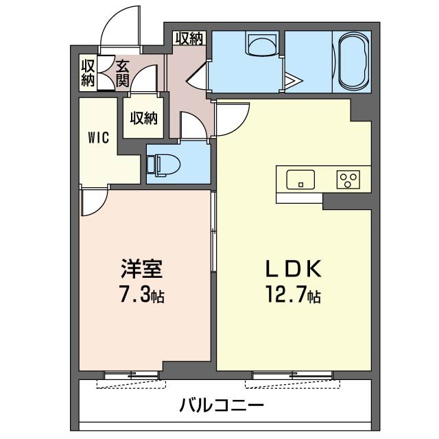ラヴィルアール 間取り図
