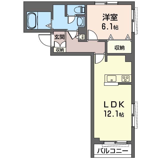 ラヴィルアール 間取り図