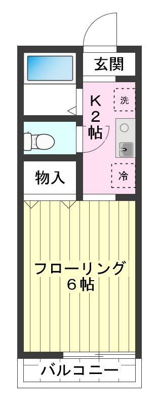 レミントンテラスＡ 間取り図