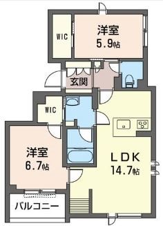 Ｇｒａｎｄ　Ｓｏｌｅｉｌ 間取り図