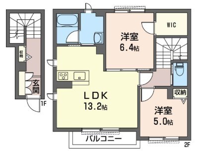 ヴィアソーレ並木 間取り図