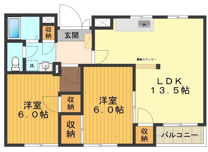 パールピア 間取り図