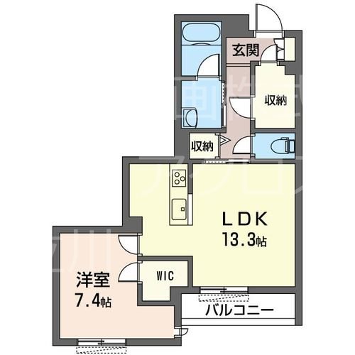 リラフォートタカマツ 間取り図