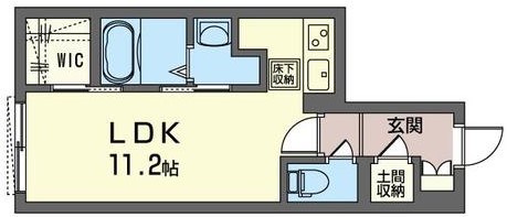 シャーメゾン昭島 間取り図