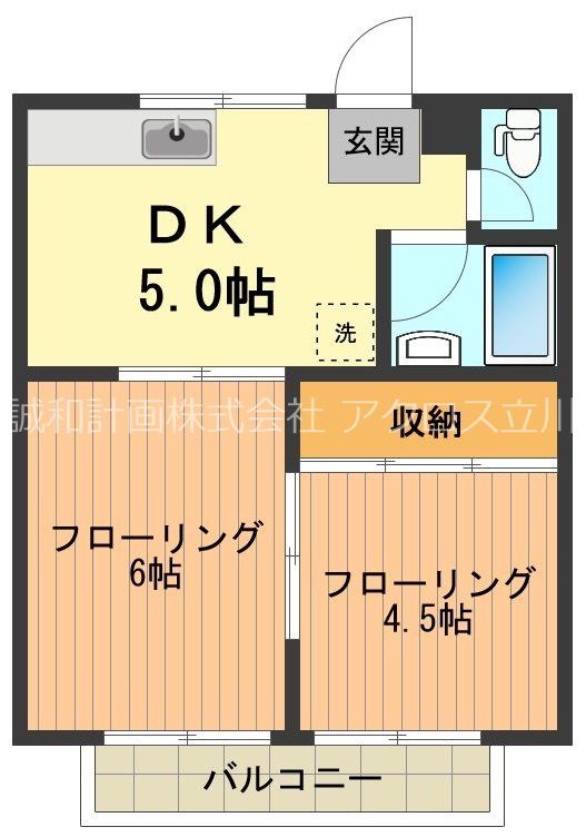 メゾンドＭ 間取り図