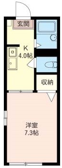 ファインコート 0101号室 間取り
