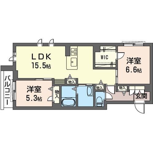 メゾン・ド・オウル 間取り図