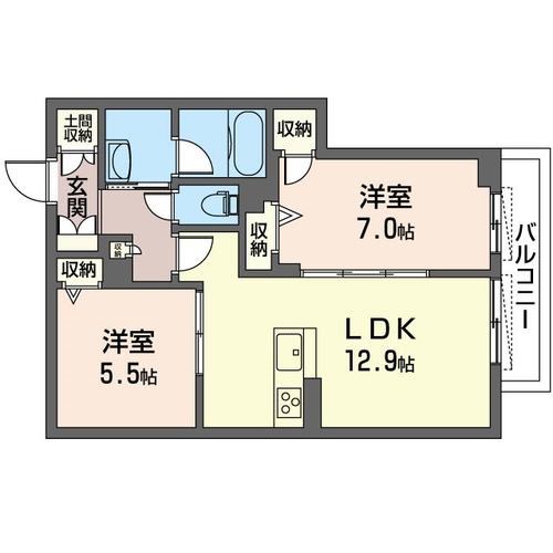 ＳＫＹ　ＣＲＯＳＳ 間取り図