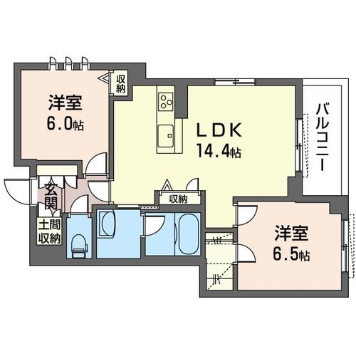 ＳＫＹ　ＣＲＯＳＳ 間取り図