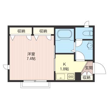 メゾン　クレア 間取り図