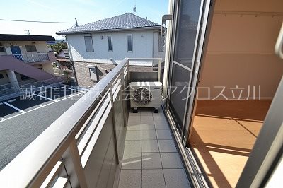 ハート　ウォーム　タウンＡ ベランダ