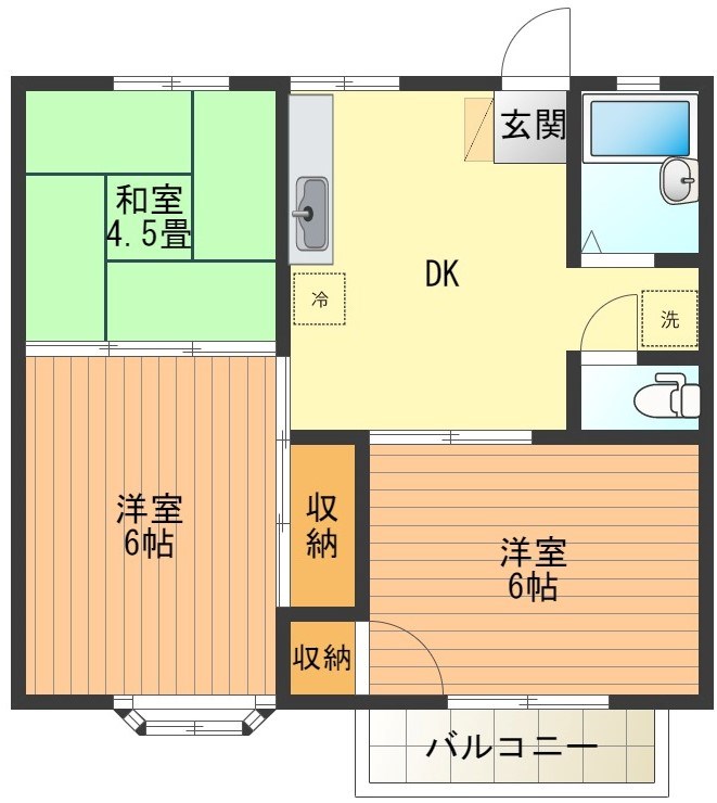 たちばな（橘） 間取り図