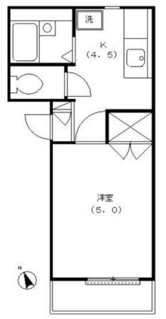 メゾンキュート 間取り図