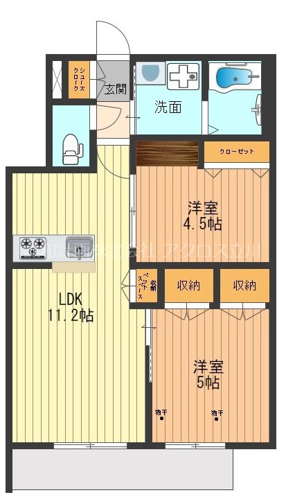 ミリアージュ 間取り図