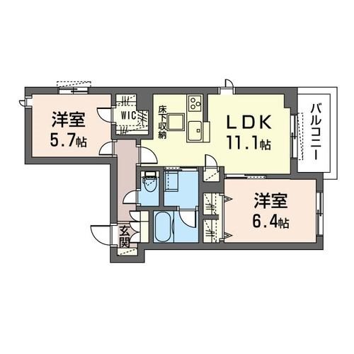 春陽館 間取り図