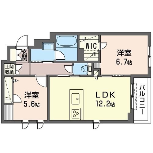 春陽館 間取り図