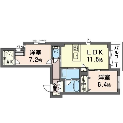 春陽館 間取り図
