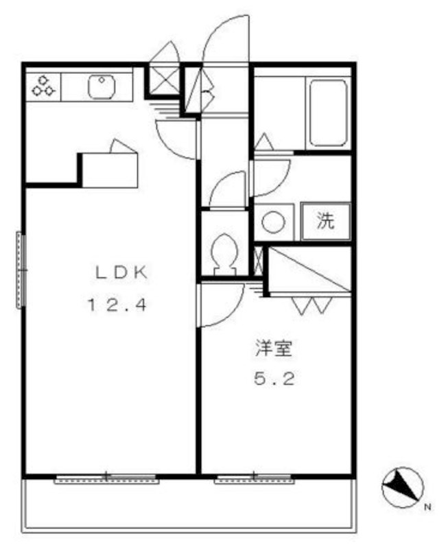 フォルス　ヴィラージュ 間取り図