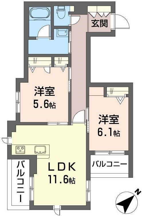 ブルーム 間取り図