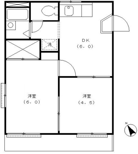 メゾンワダ 間取り図