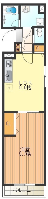 CASA LEONE 間取り図