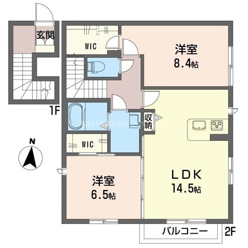 ヴァールハイト 間取り図