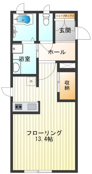 新樹館 間取り図