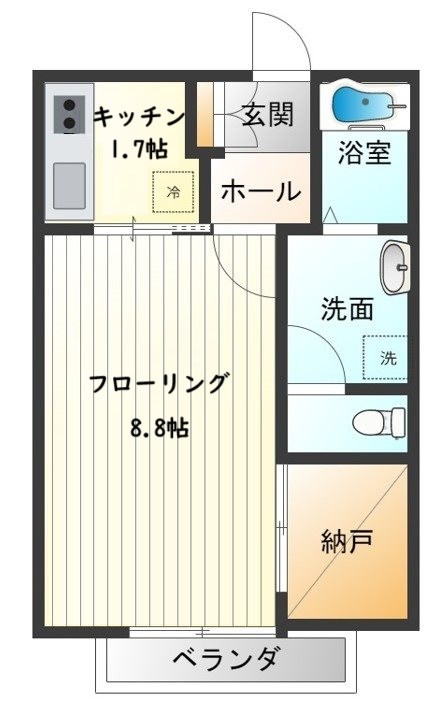 新樹館 間取り図