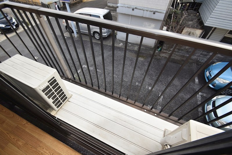 川口コーポ ベランダ