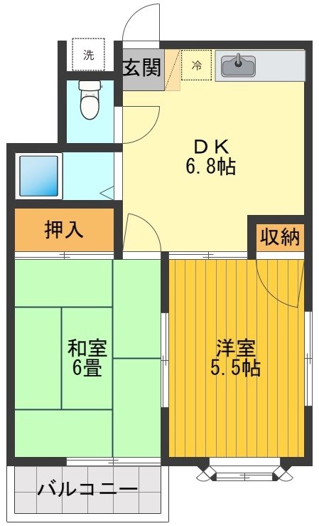 ＤＧハイム 間取り図