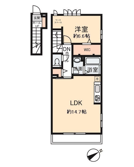 Ｔｅｒｒａｃｅ　Ｇｌｏｒｉａ 間取り図
