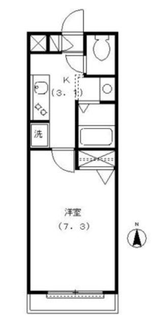 プルメリア 間取り図