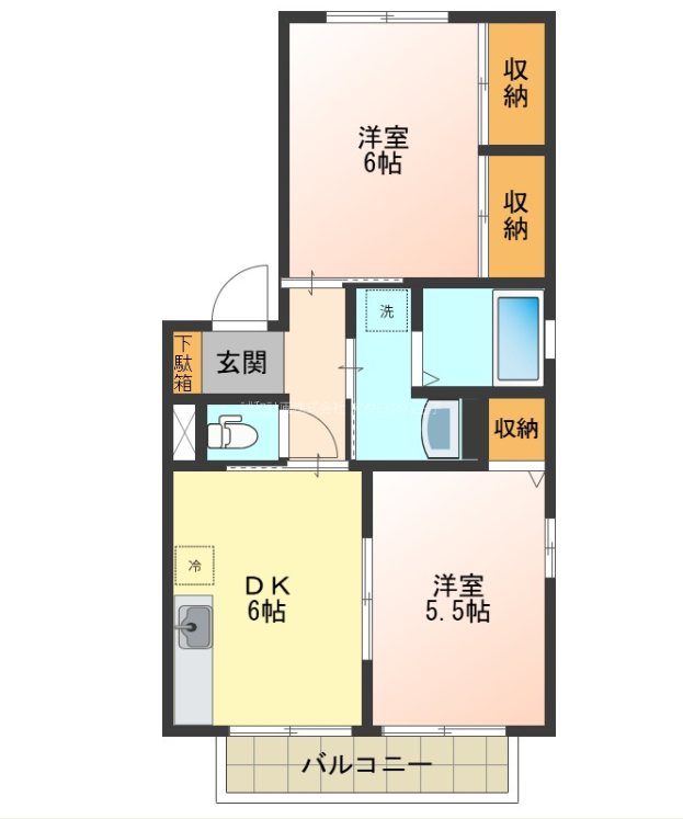 アルカディア 間取り図