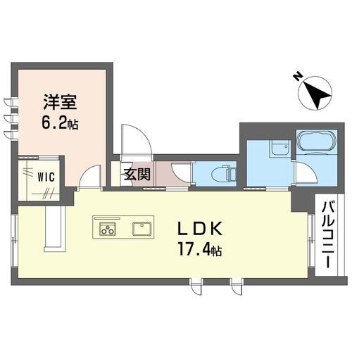 サンコリーヌ立川 間取り図