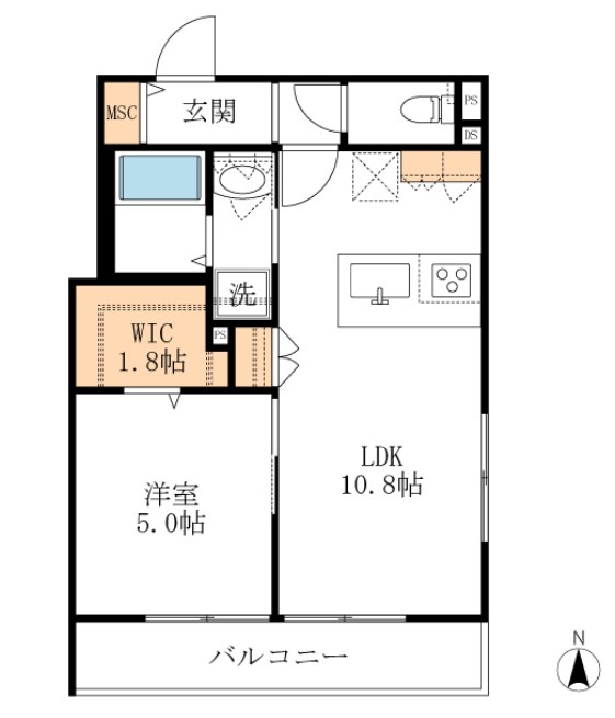 仮称）玉川町５丁目へーベルメゾン 間取り図