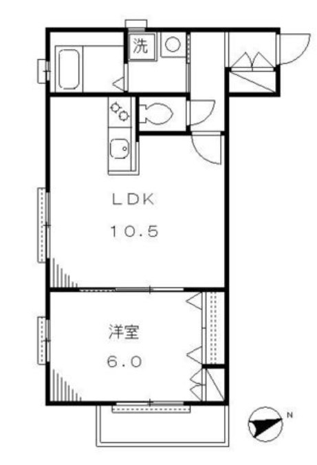 Ｓｉｌｋ　Ｒｅｓｉｄｅｎｃｅ　Ｎ 間取り図