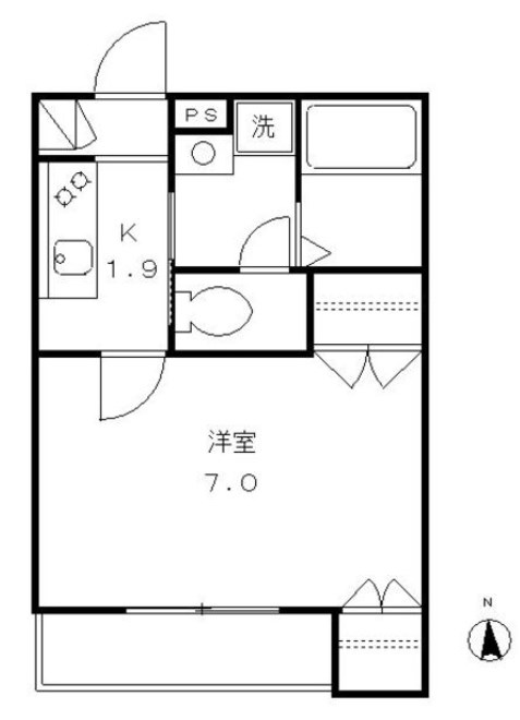 ラフィネ　ＳＨＯＵＥＩ 間取り図