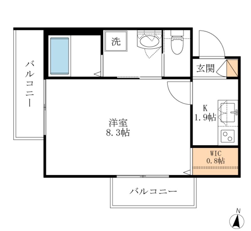 ＰＩＡＣＥＲＥ 間取り図