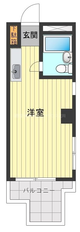 福島ビル 間取り図