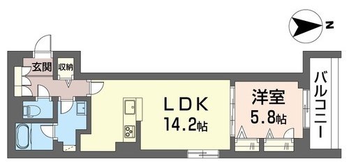 グランコスモ 間取り図