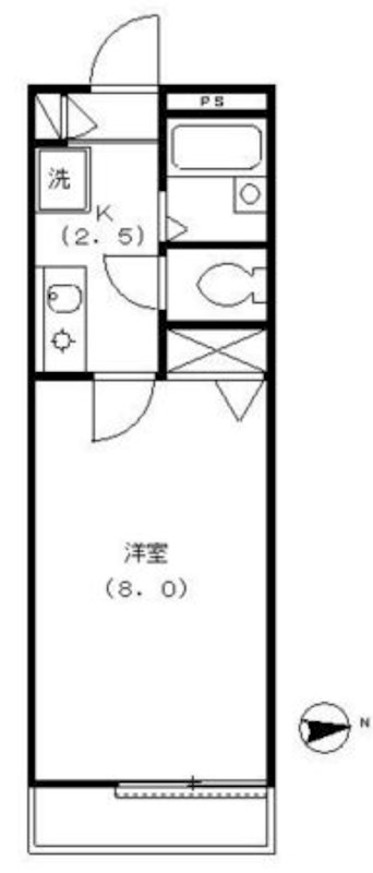 メゾンＭ２Ａ 間取り図