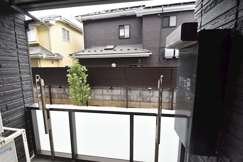 アルフラット万願寺 ベランダ