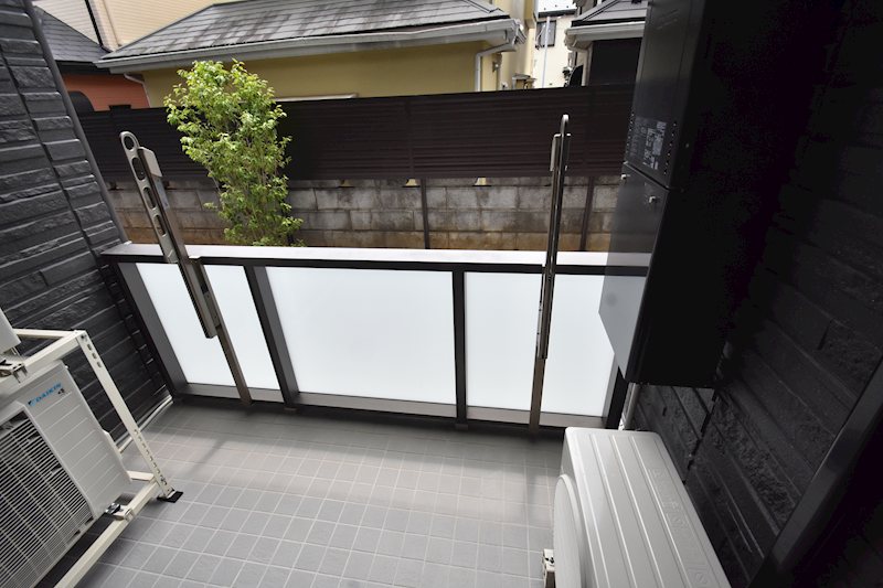 アルフラット万願寺 ベランダ