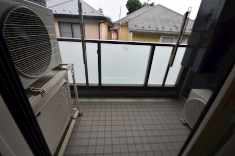 アルフラット万願寺 ベランダ
